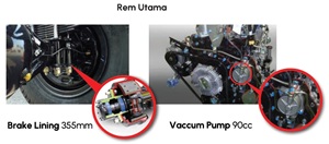 Sistem Pengereman (Tersedia pada Dutro HD Series)