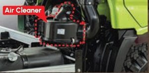 Increase Height Air Cleaner Housing (Hanya di tipe 136 HDX Plantation)